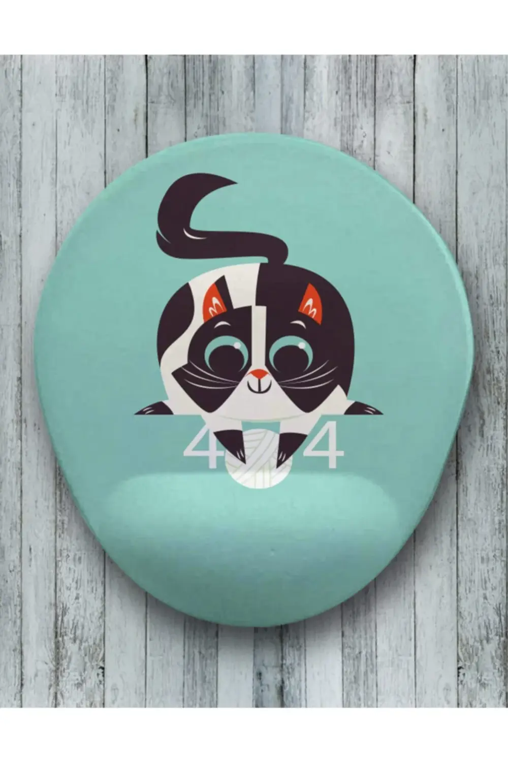 Error Oval Bilek Destekli Mouse Pad