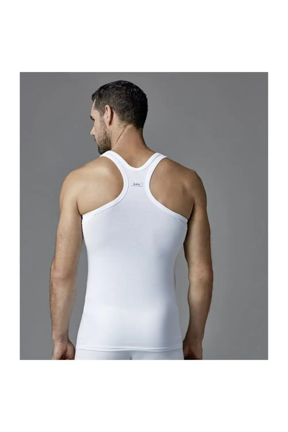 ERS002 Compact Sporcu Erkek Atlet (İkili Paket) - Beyaz