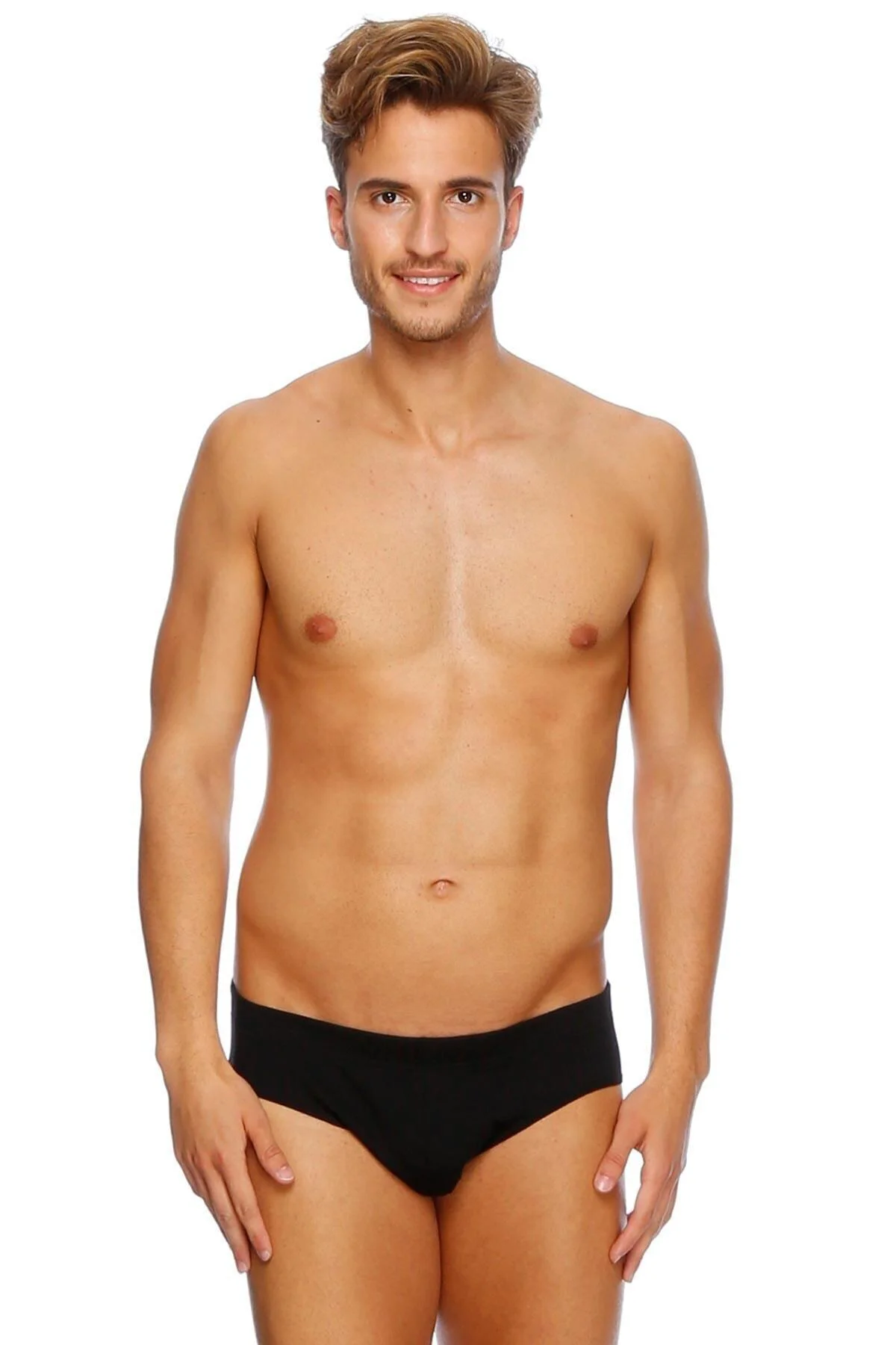 Ers034 Erkek Penye Slip 2'li Paket