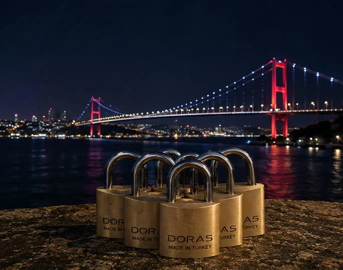 Ersa Doras 30 Mm 5 li Sarı Pas Sistem Asma Kilit
