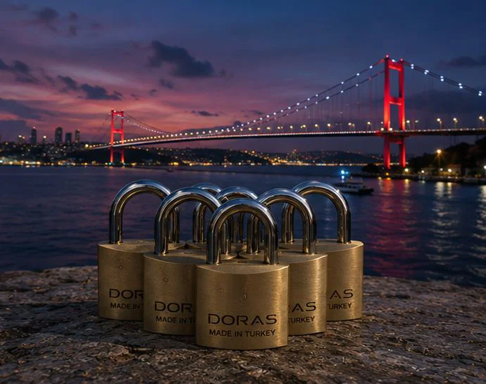 Ersa Doras 30 Mm 5 li Sarı Pas Sistem Asma Kilit