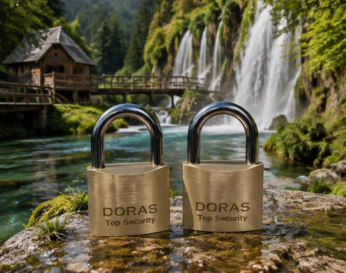 Ersa Doras 40 Mm Pas Sistem 2 li set Pirinç Asma Kilit