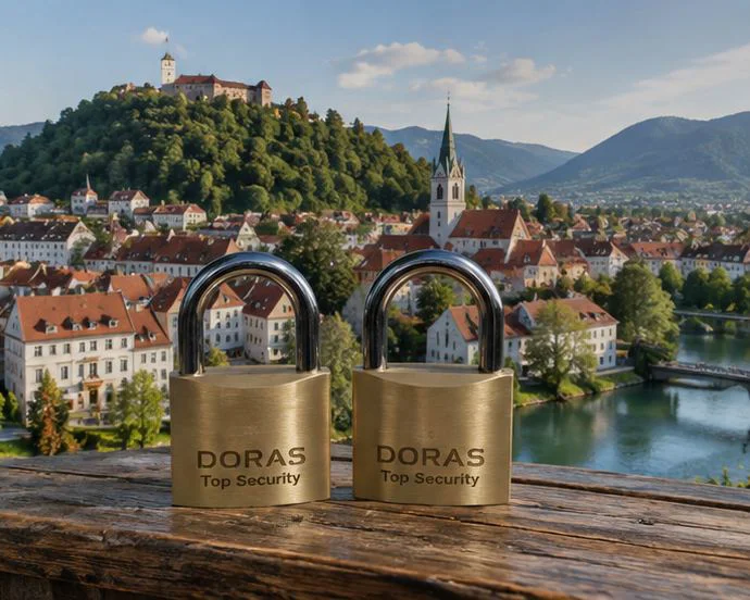 Ersa Doras 40 Mm Pas Sistem 2 li set Pirinç Asma Kilit