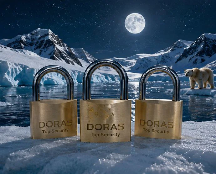Ersa Doras 50 Mm 3 lü Sarı Pas Sistem Asma Kilit