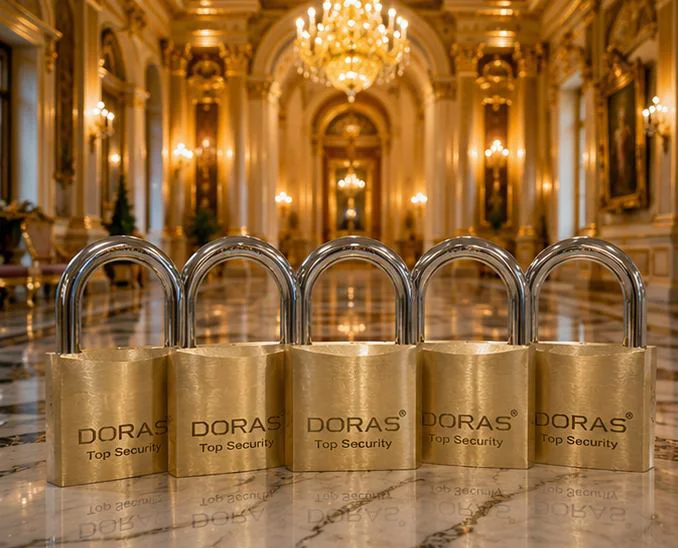 Ersa Doras 50 Mm  5 li Sarı Pas Sistem Asma Kilit