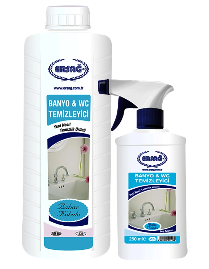 Ersağ Banyo Wc Temizleyici (Bahar) - 1000 Ml Ersağ Banyo Wc Temizleyici (Bahar) - 1000 Ml