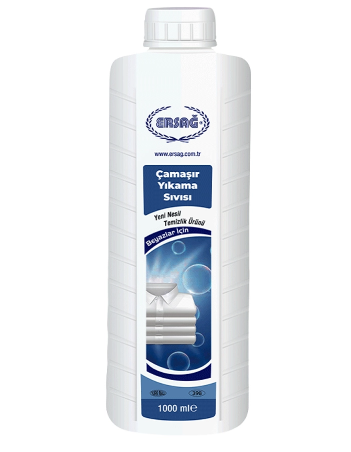 Ersağ  Çamaşır Yıkama Sıvısı (Beyaz) - 1000 Ml