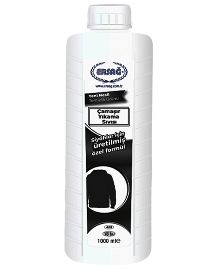 Ersağ  Çamaşır Yıkama Sıvısı (Siyah) - 1000 Ml