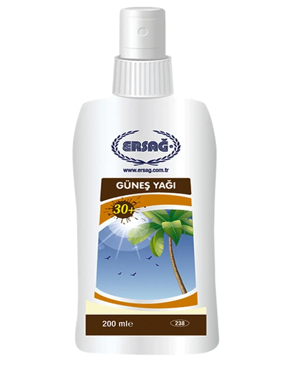 Ersağ Güneş Yağı - 200 ML Ersağ Güneş Yağı - 200 ML