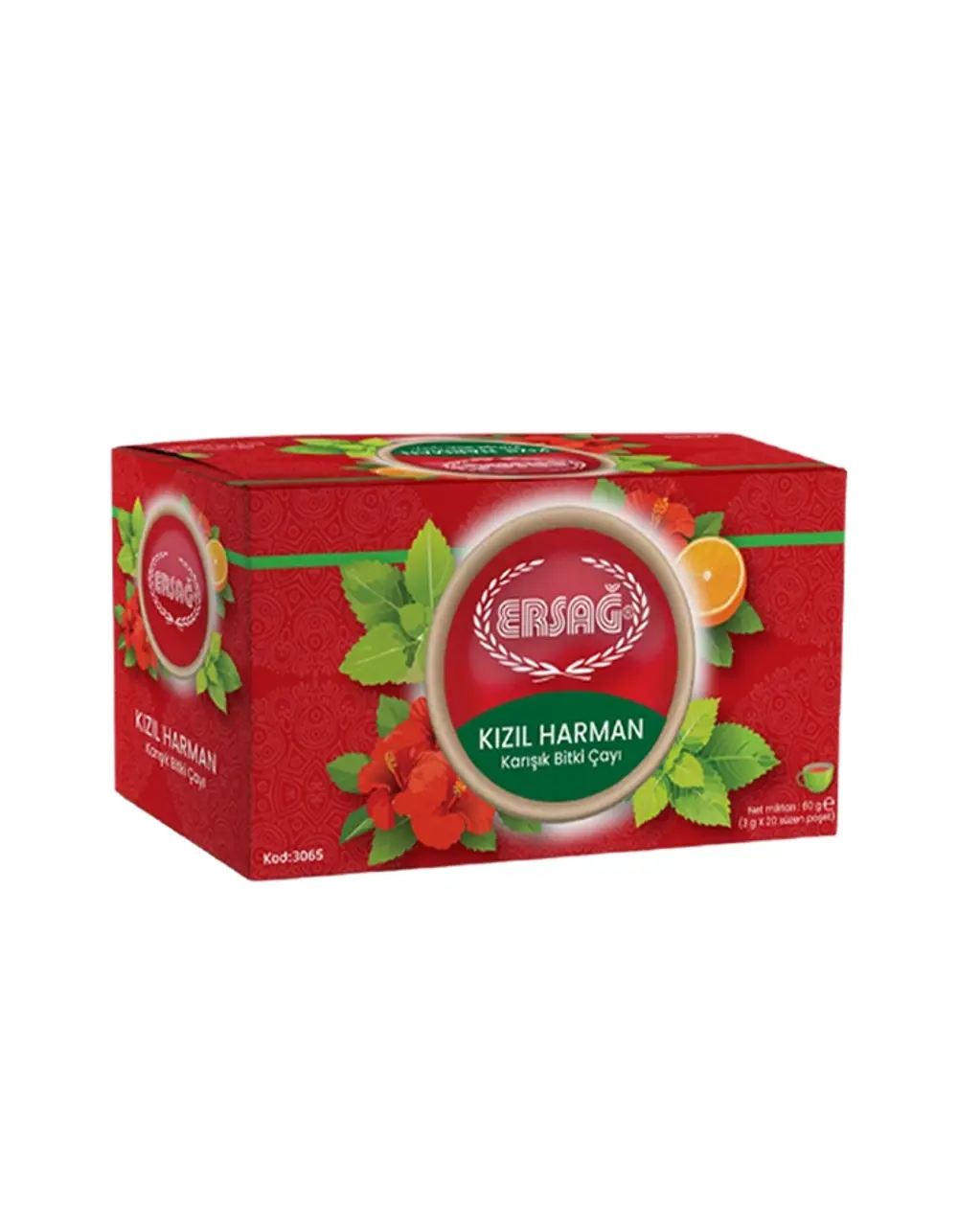 Ersağ Kızıl Harman Çayı - 20 Poşet Ersağ Kızıl Harman Çayı - 20 Poşet