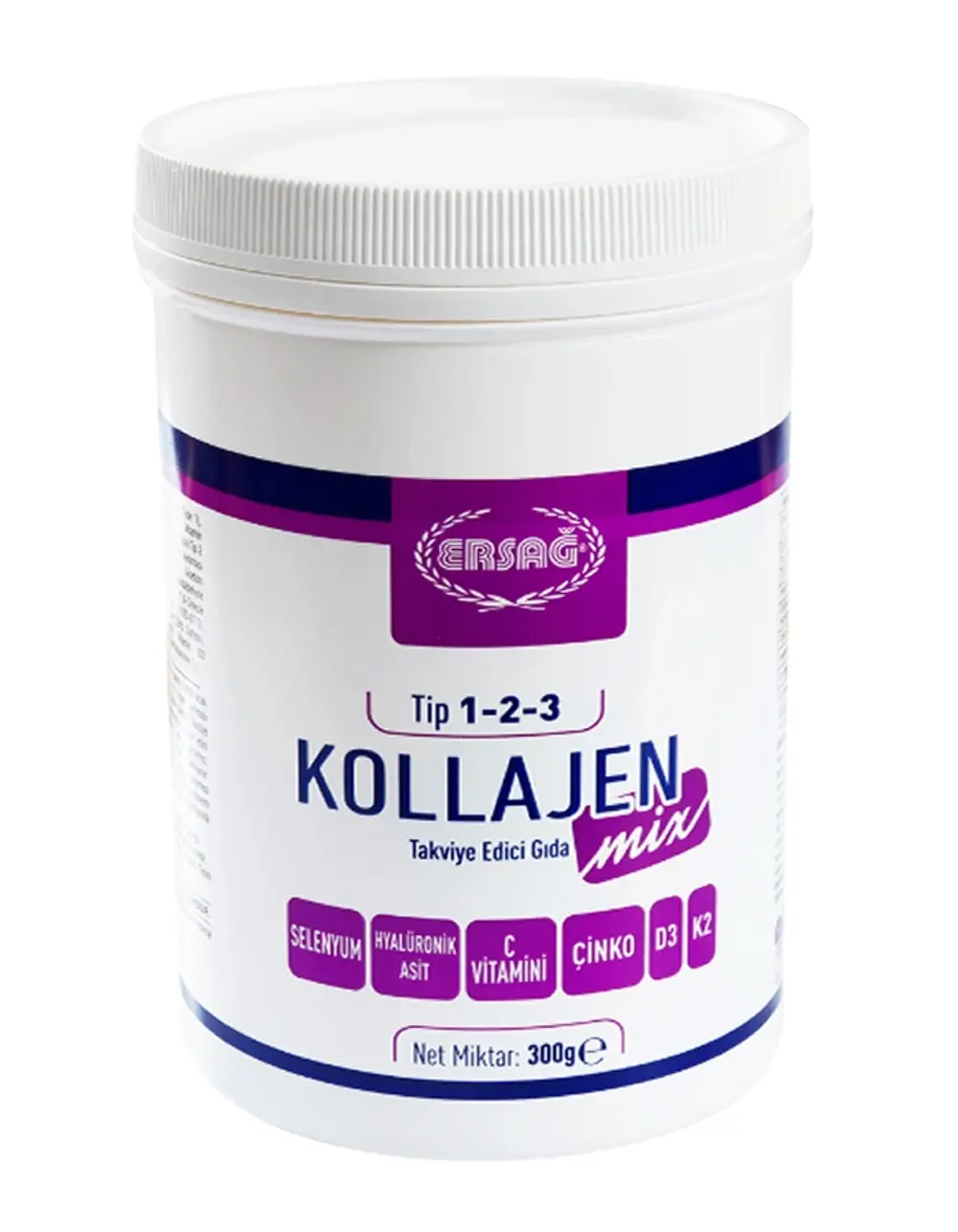 Ersağ Kollajen Mix (Tip 1-2-3) - 300 GR