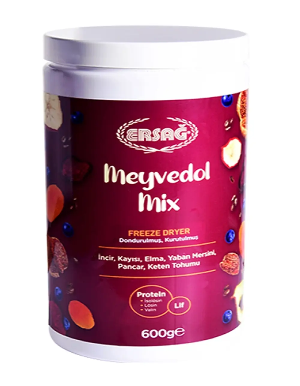 Ersağ Meyvedol Mix - 600 GR