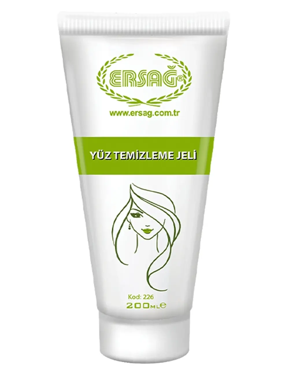 Ersağ Yüz Temizleme Jeli - 200 ML