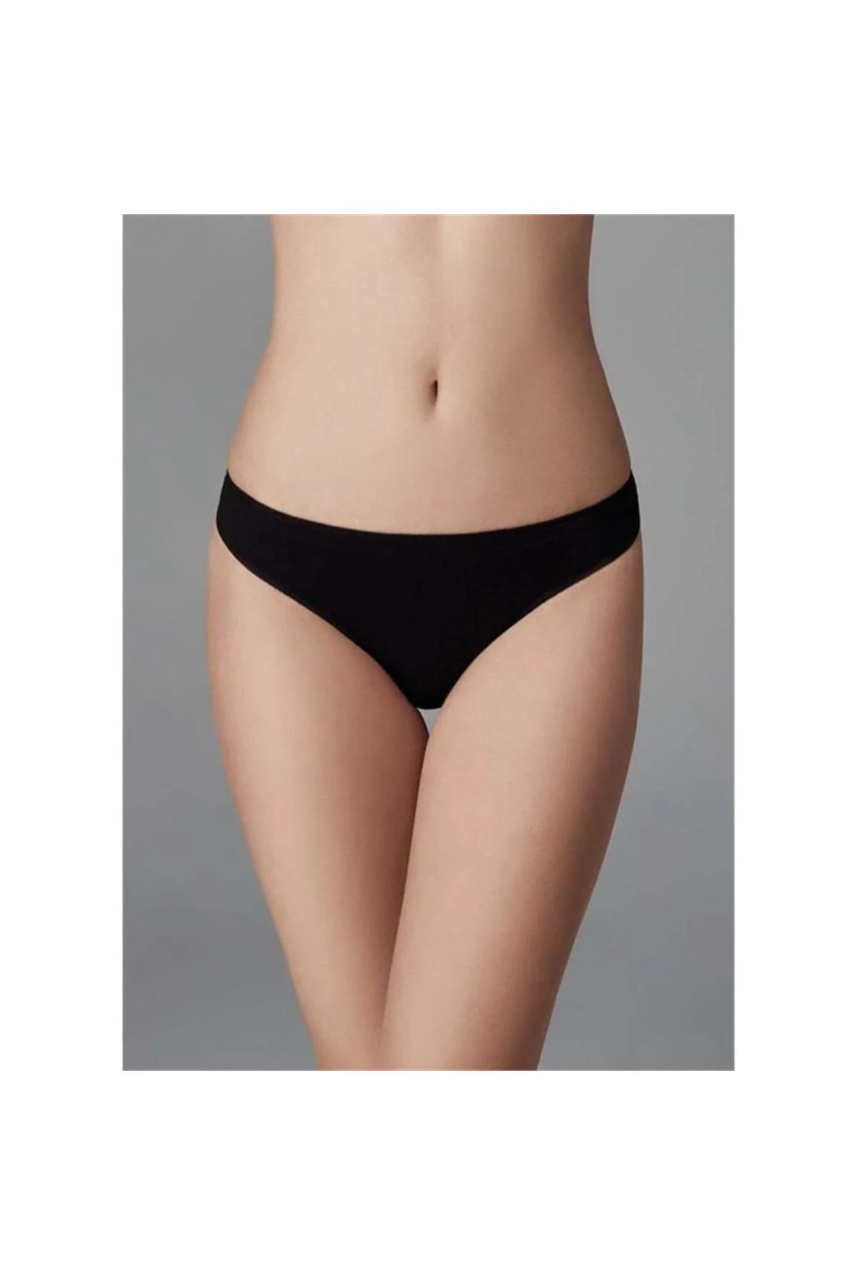 ERSK730 Düşük Bel İzsiz Slip (Üçlü Paket) - Mix