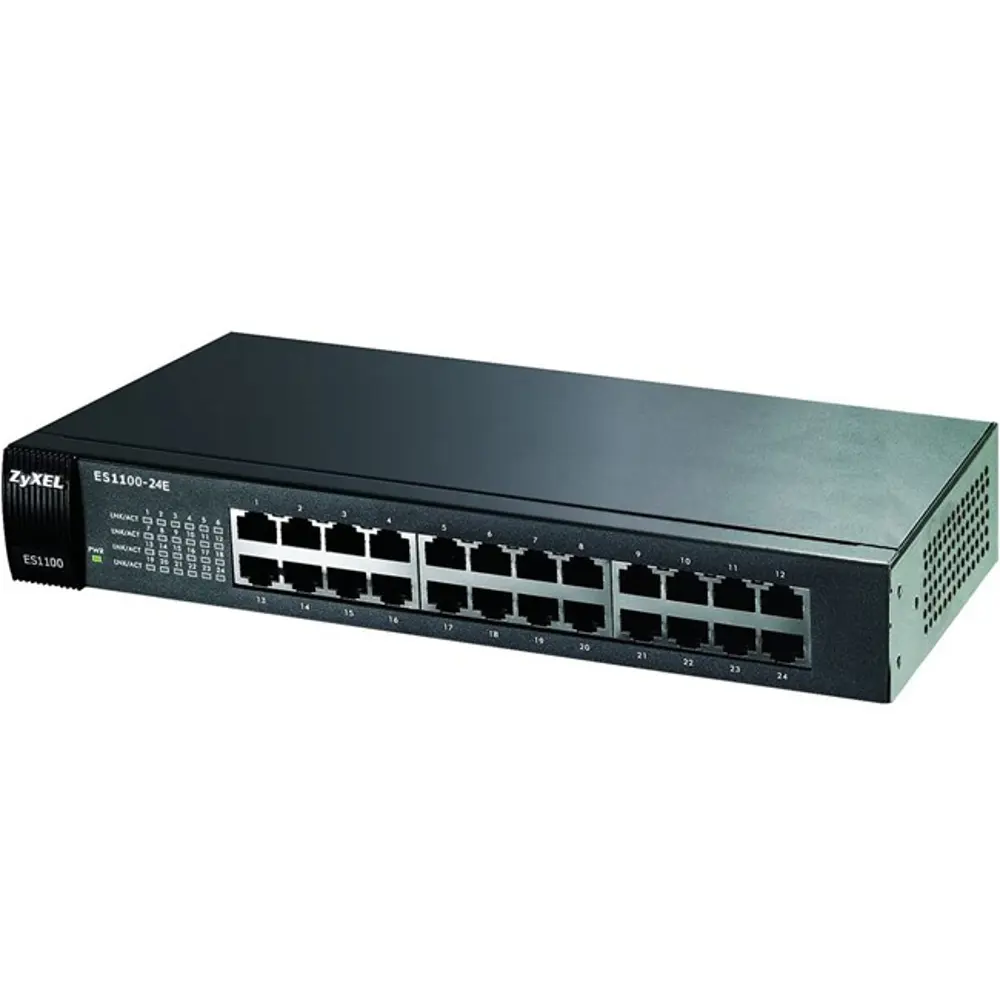 ES1100-24E 24 Port 10/100 Mbps Switch