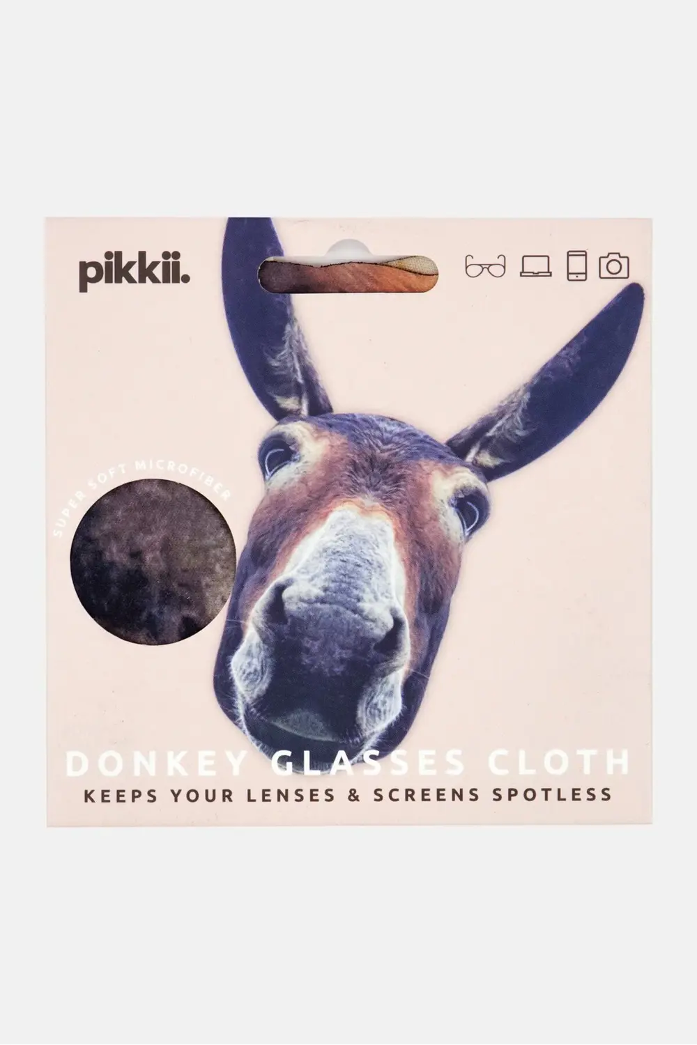 Eşek Gözlük Bezi, Pembe/Siyah