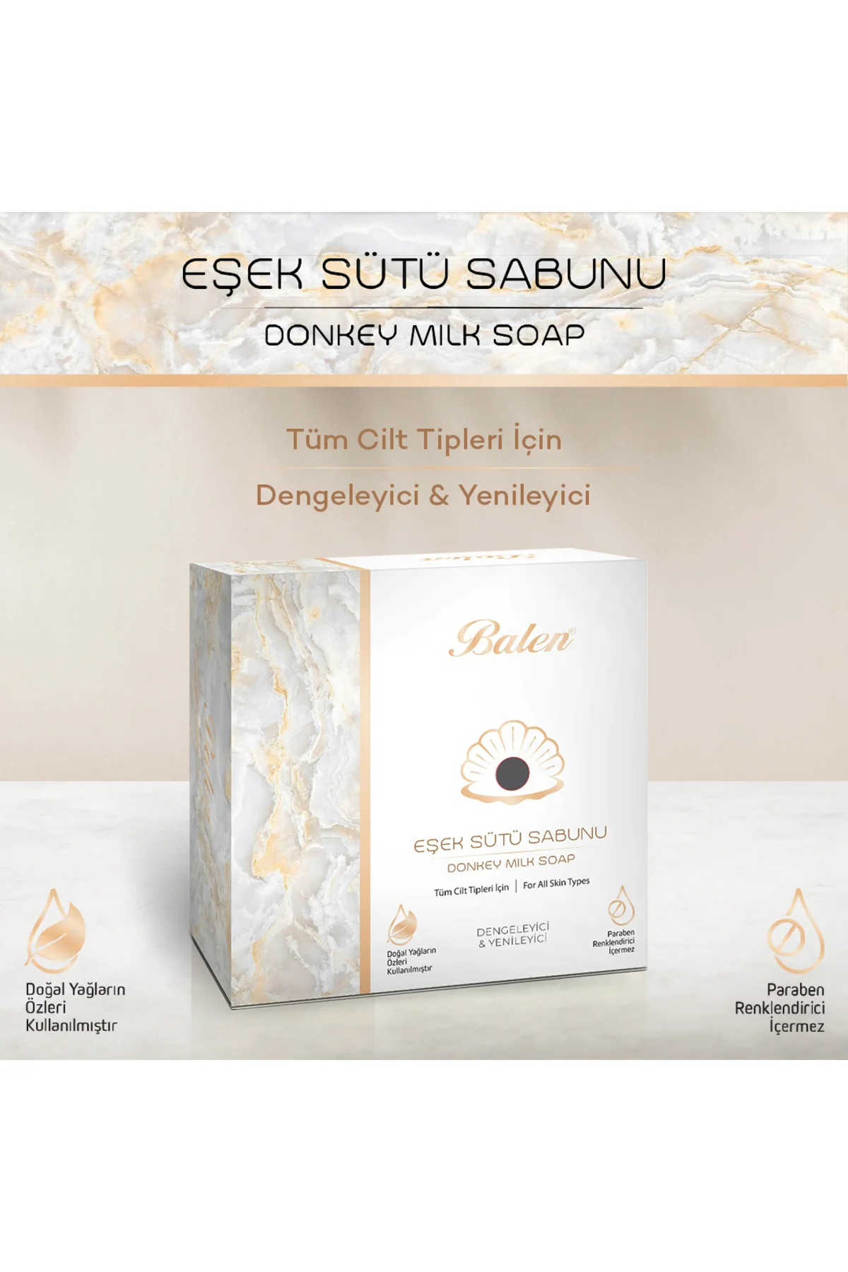 Eşek Sütü Sabunu *125 gr