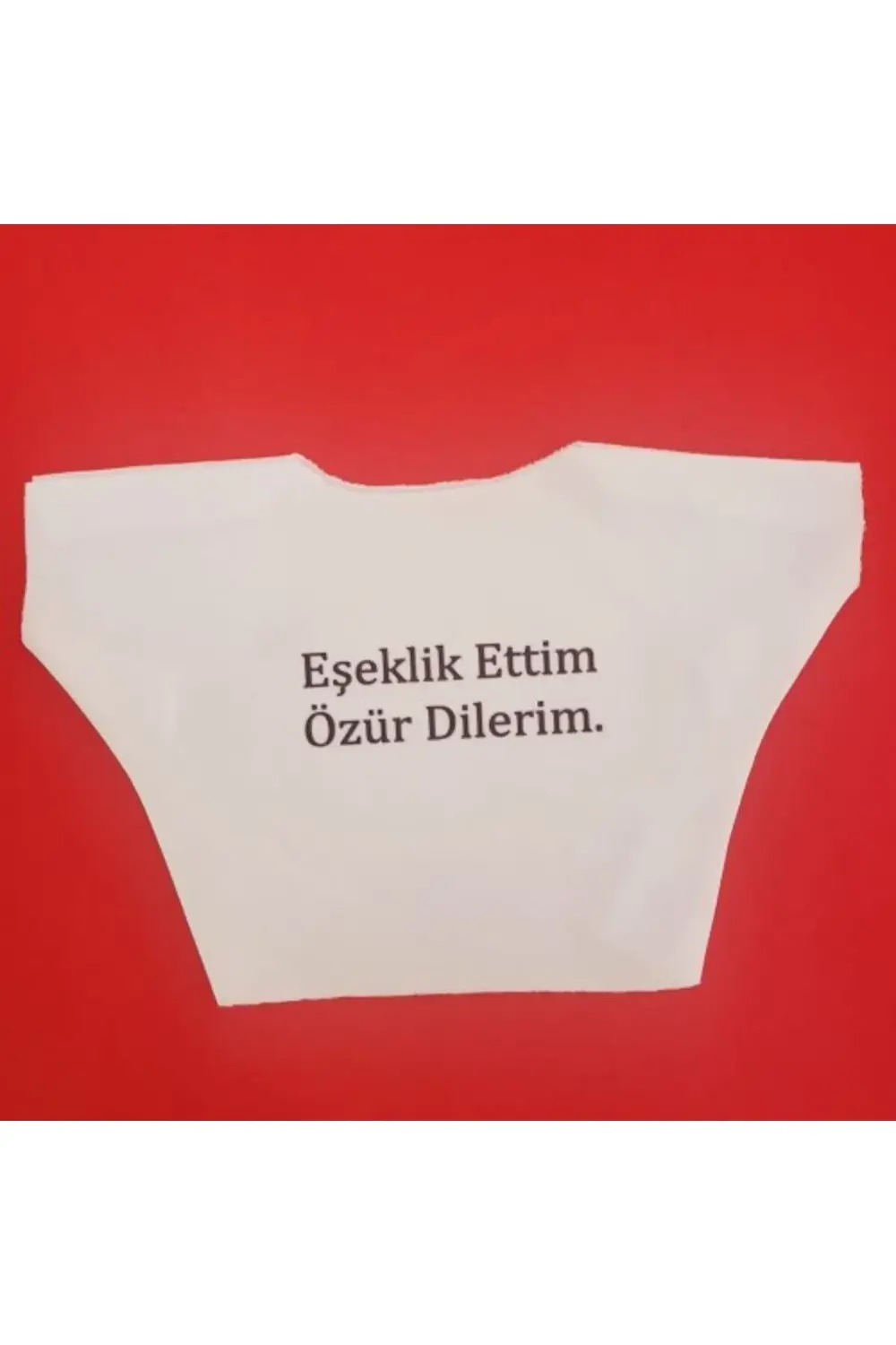 Çiler Şengül Eşeklik Ettim Yazılı Oyuncak Tişörtü