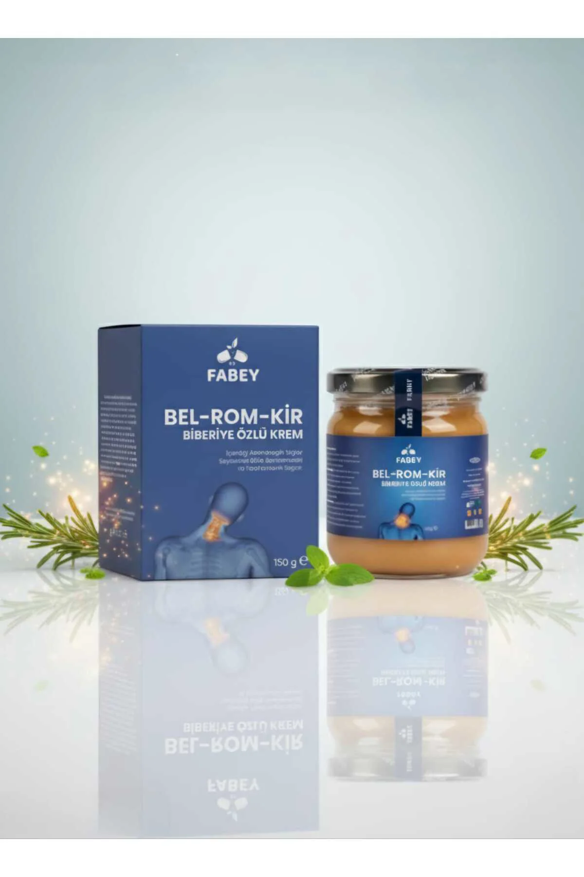 esfabey Bel-Rom-Kir Biberiye Özlü Krem 150g