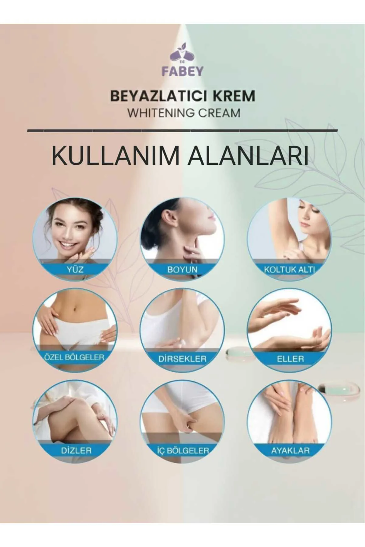 esfabey Beyazlatıcı Krem 50g