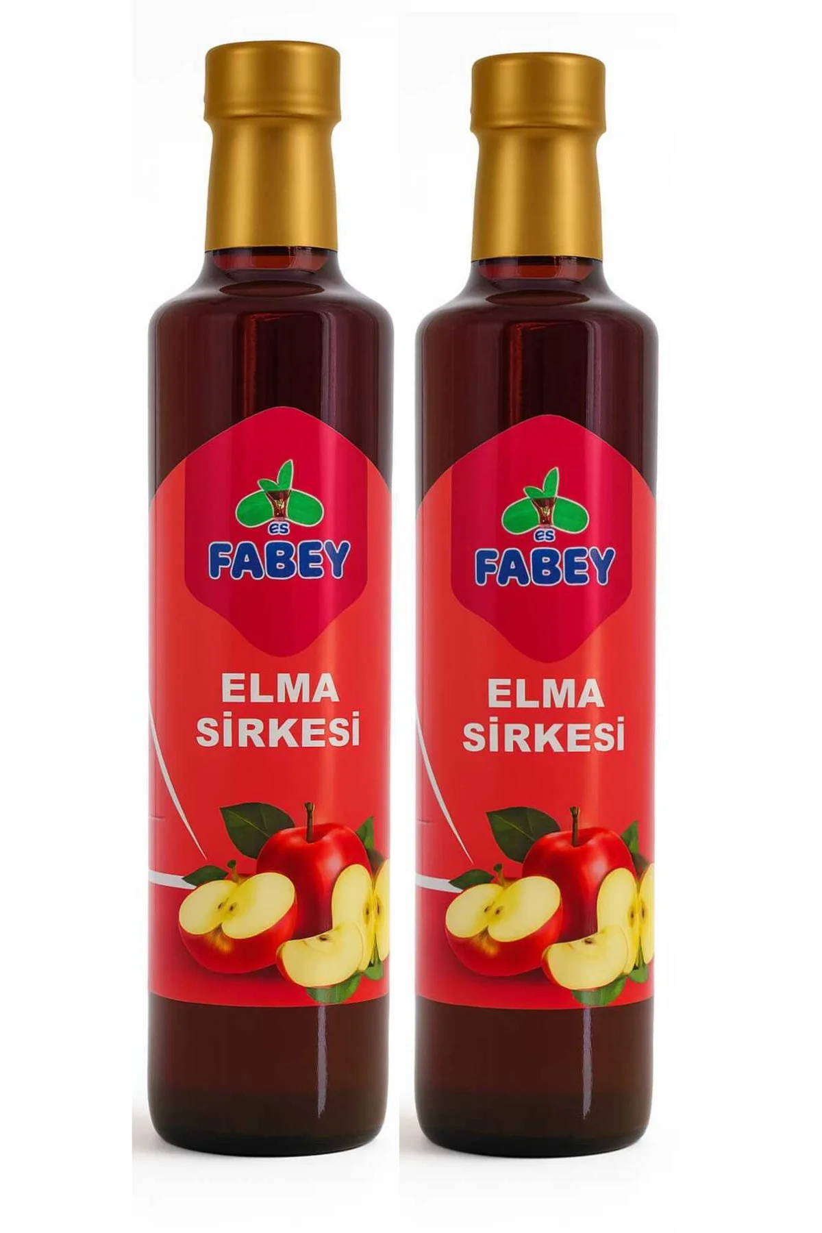 esfabey Elma Sirkesi 500 ml Cam Ambalaj x 2 Adet