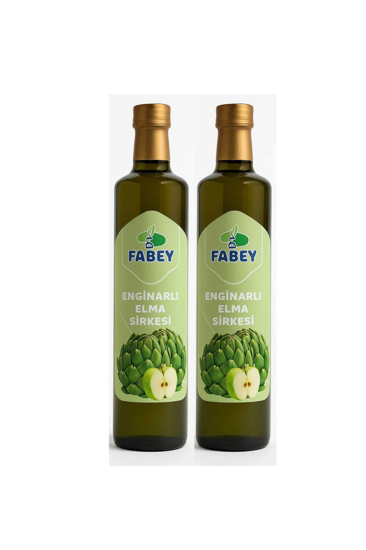 esfabey Enginar Sirkesi 500 ml Cam Ambalaj x 2 Adet