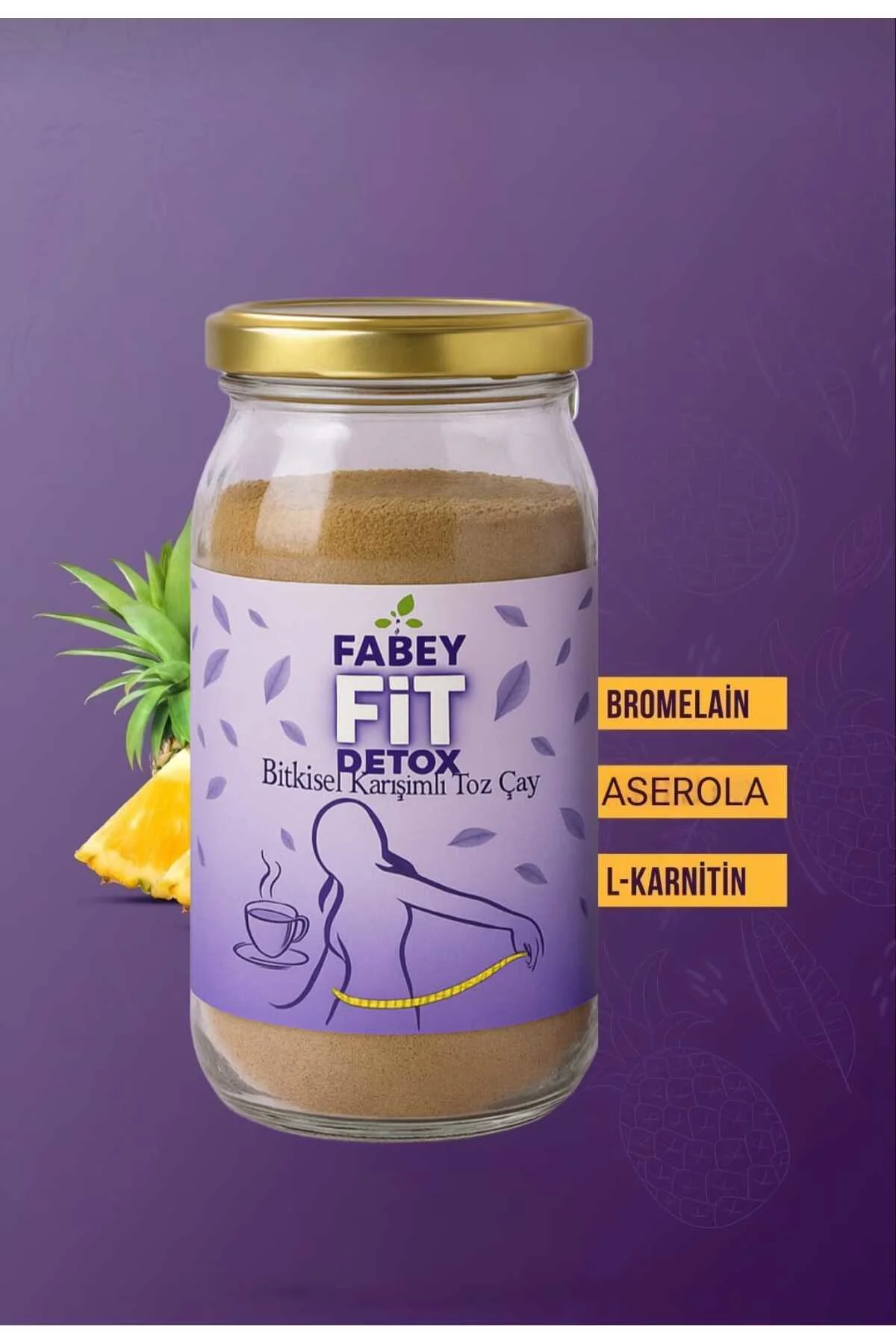 esfabey Fit Bitkisel Karışımlı Toz Çay 140gr esfabey Fit Bitkisel Karışımlı Toz Çay 140gr