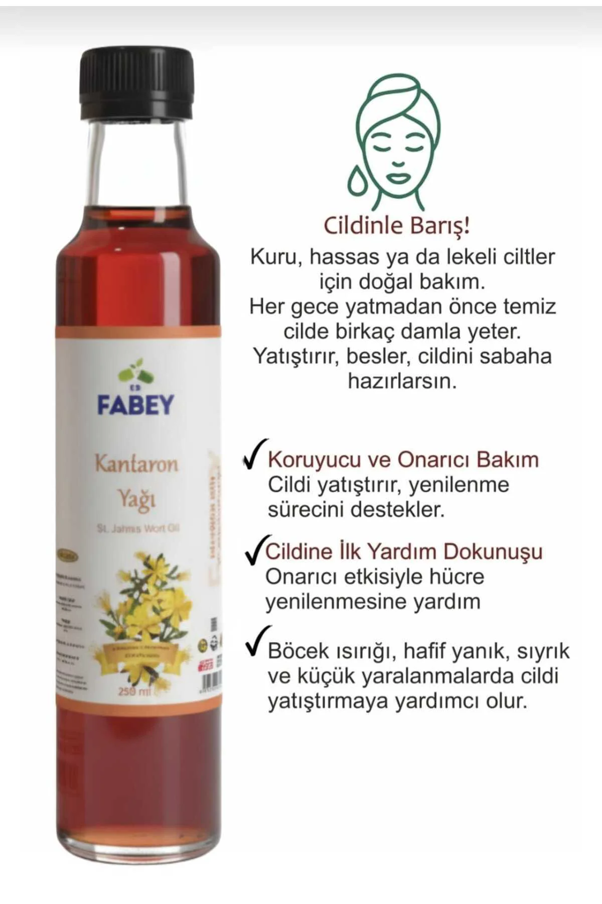 esfabey Kantaron Yağı 250ml