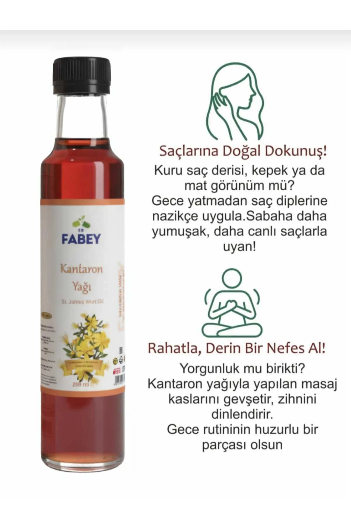 esfabey Kantaron Yağı 250ml