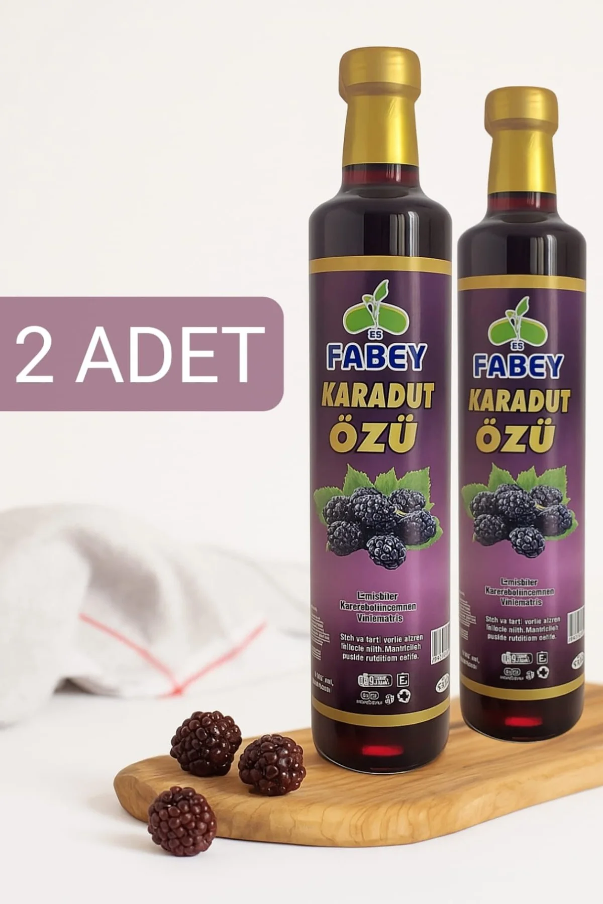 esfabey Karadut Özü 700ml x 2 Adet esfabey Karadut Özü 700ml x 2 Adet