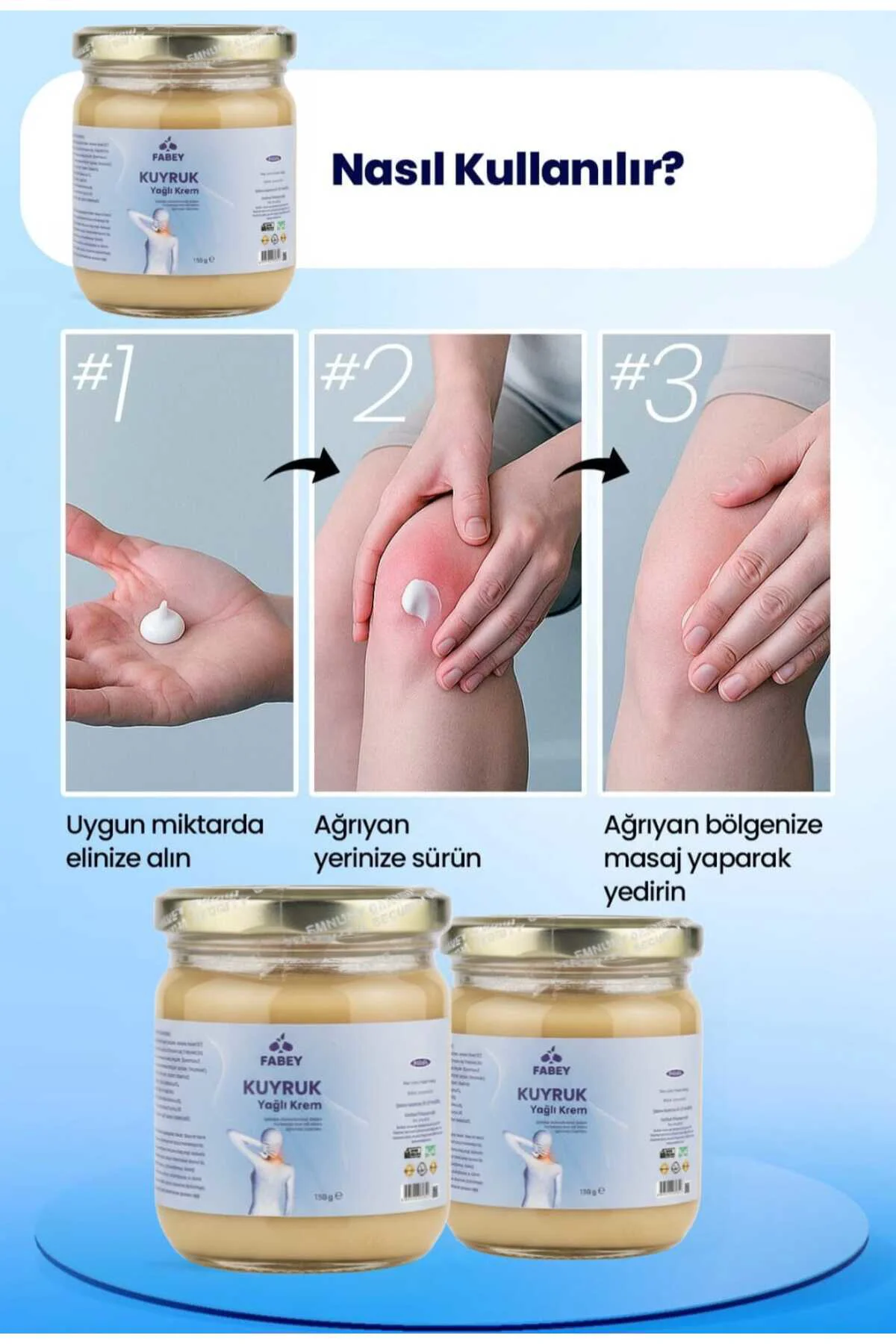 esfabey Kuyruk Yağlı Krem 150g