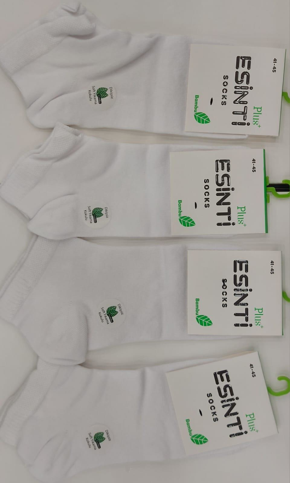 ESİNTİ BAYAN BAMBU PATİK ÇORAP 12 ADET ESİNTİ BAYAN BAMBU PATİK ÇORAP 12 ADET