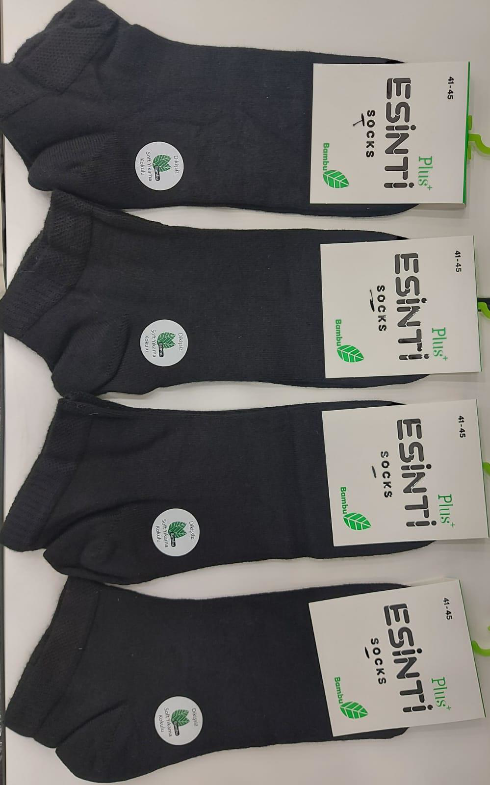 ESİNTİ ERKEK BAMBU PATİK ÇORAP 12 ADET ESİNTİ ERKEK BAMBU PATİK ÇORAP 12 ADET