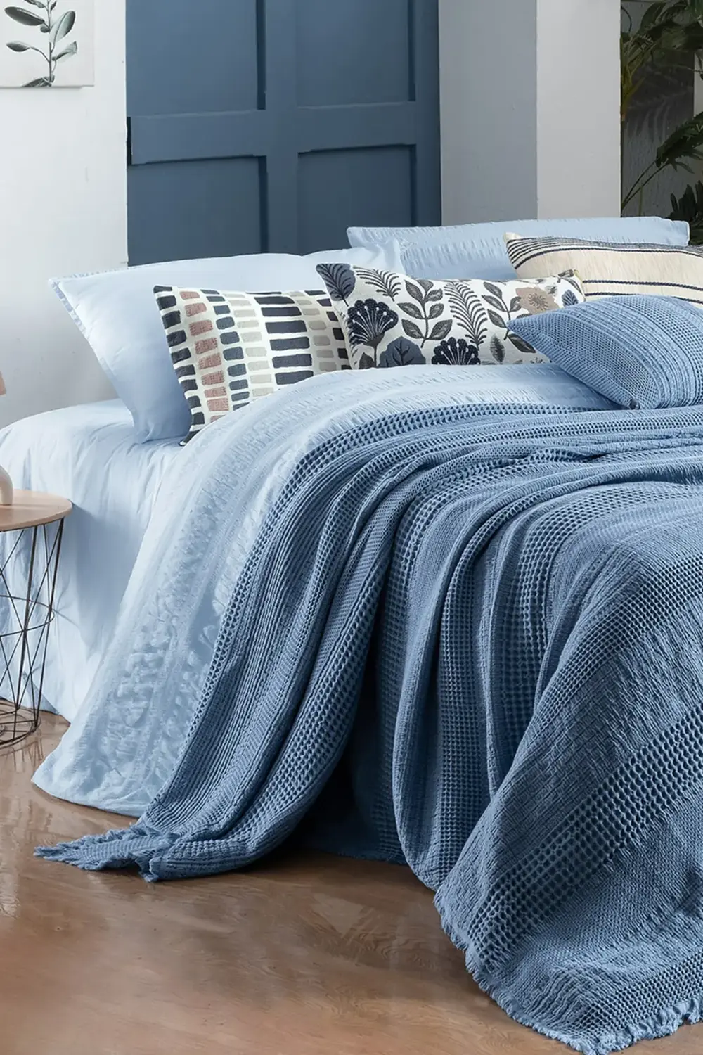 Sarev Eskel Çift Kişilik %100 Pamuk Yatak Örtüsü