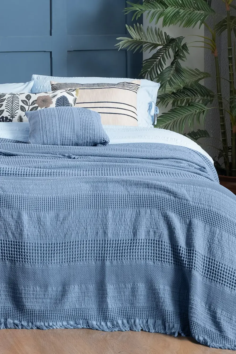 Sarev Eskel Çift Kişilik %100 Pamuk Yatak Örtüsü