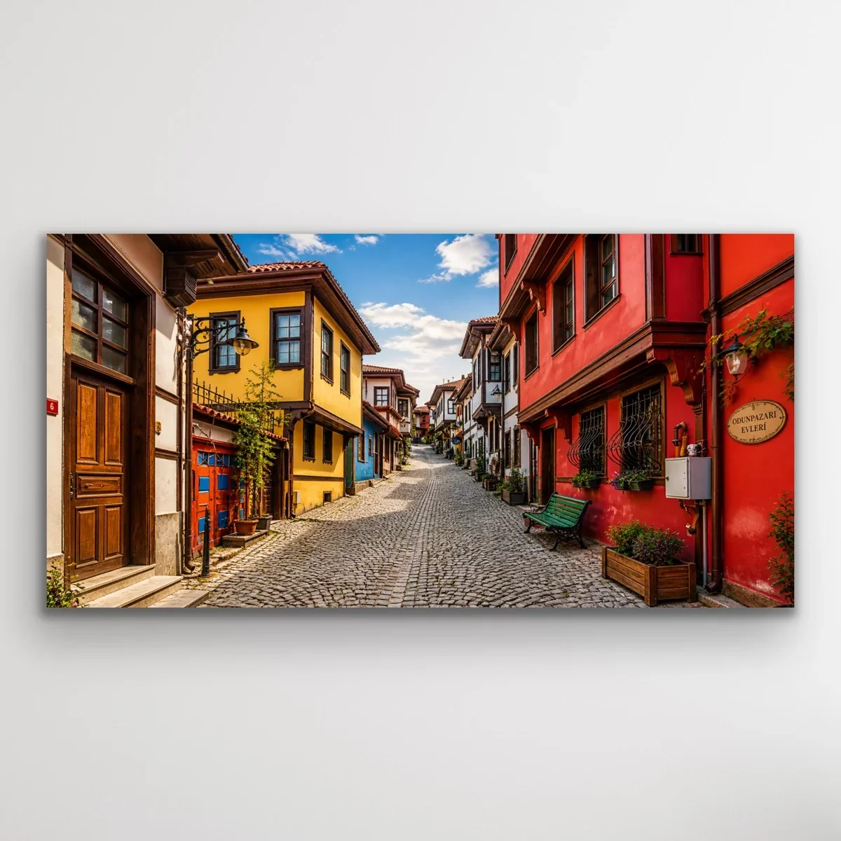 Eskişehir Odun Pazarı Kanvas Tablo 60X120 CM – Şase Kanvas Tablo