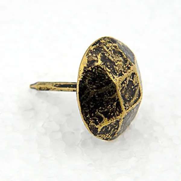 Eskitme Antik Beşgen Kabara / Raptiye 18 mm 10 Adet - Vintage Dekorasyon Raptiyesi Fiyatı, Yorumları ve Özellikleri