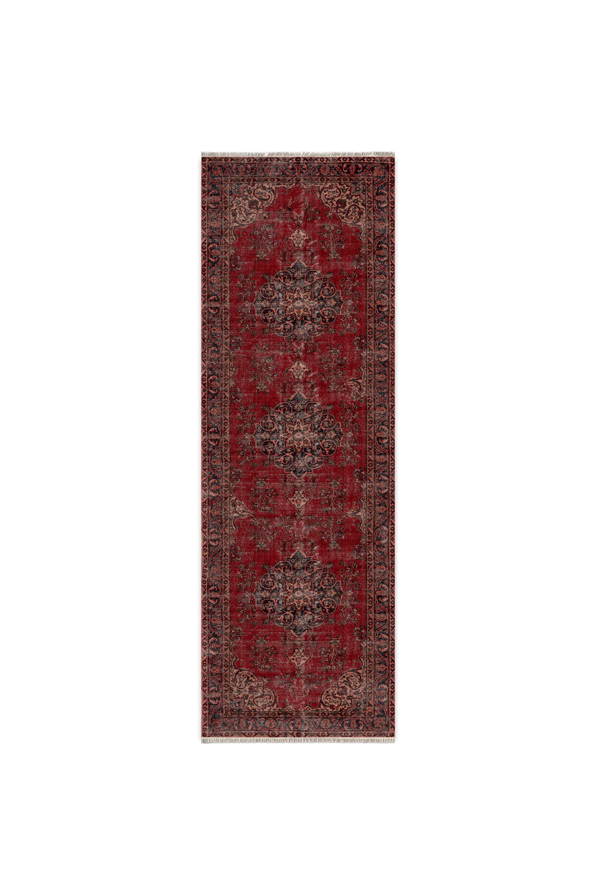 Eskitme Bordo Isparta Modeli Şönil Halı Kilim Yolluk Tasarım Çift Eskitme Bordo Isparta Modeli Şönil Halı Kilim Yolluk Tasarım Çift