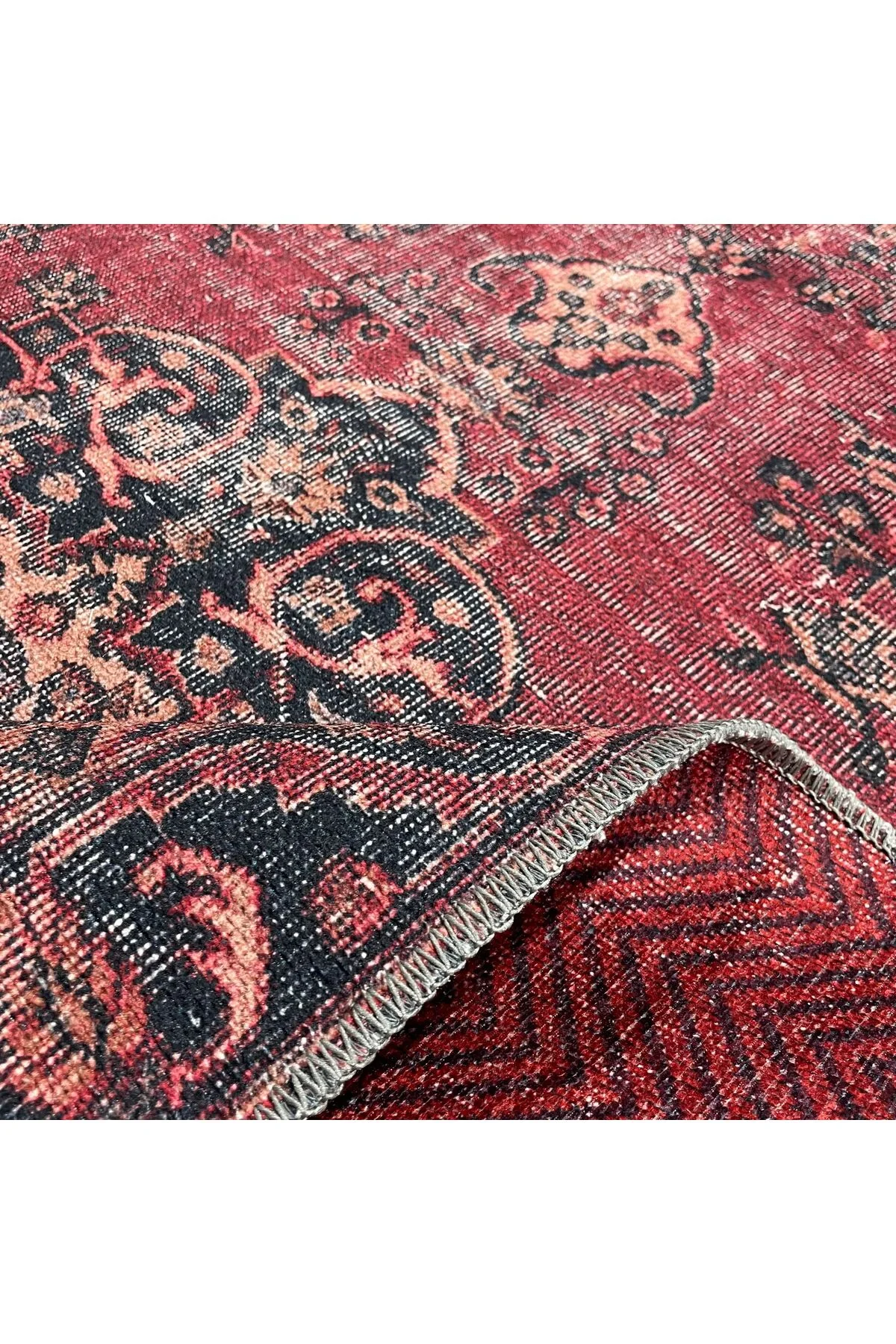 Eskitme Bordo Isparta Modeli Şönil Halı Kilim Yolluk Tasarım Çift Taraflı Makinada Yıkanabilir Eskitme Bordo Isparta Modeli Şönil Halı Kilim Yolluk Tasarım Çift Taraflı Makinada Yıkanabilir