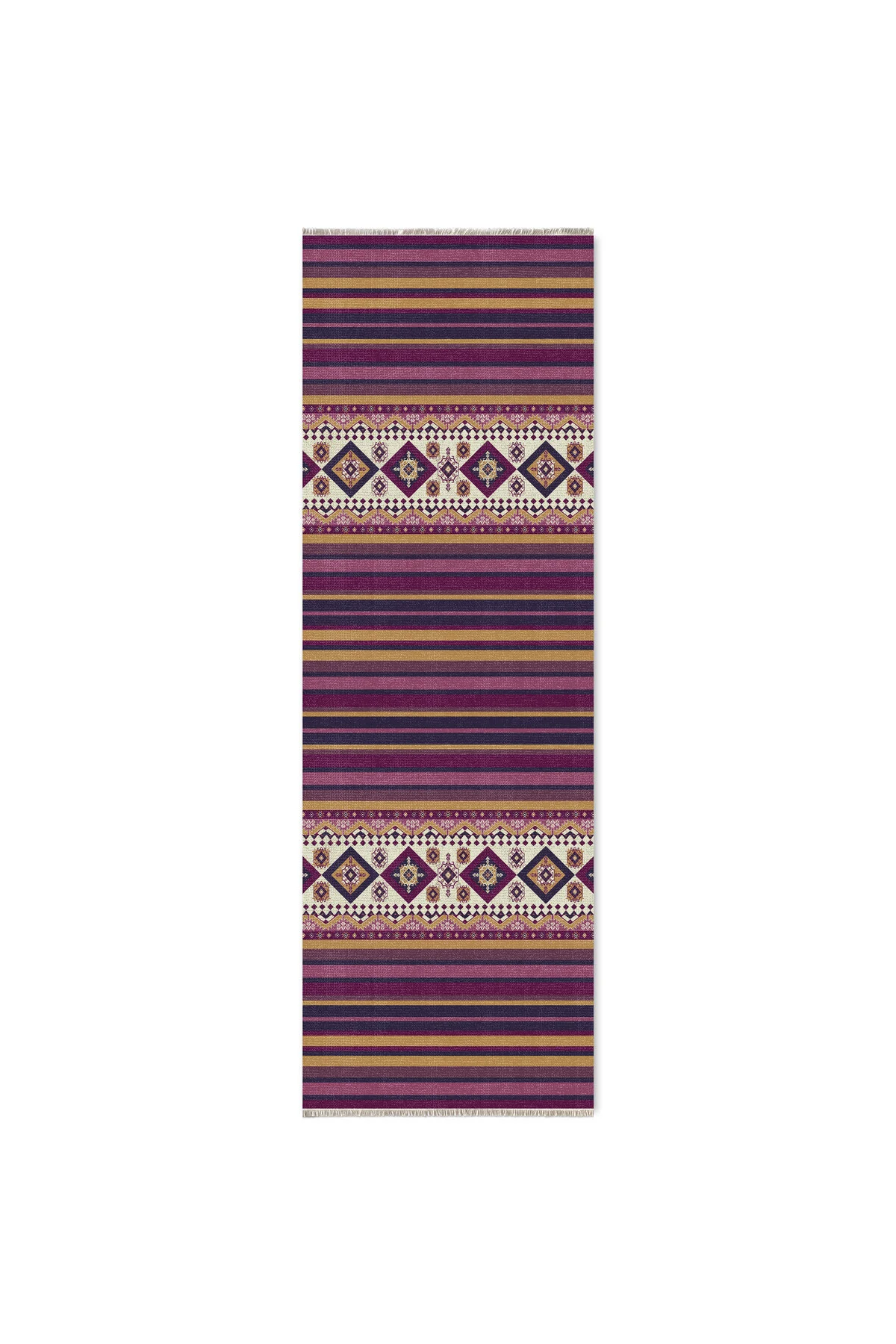 Eskitme Mor Hardal Renkli Şönil Halı Kilim Yolluk Yıkanabilir Kaymaz Saçaklı Eskitme Mor Hardal Renkli Şönil Halı Kilim Yolluk Yıkanabilir Kaymaz Saçaklı
