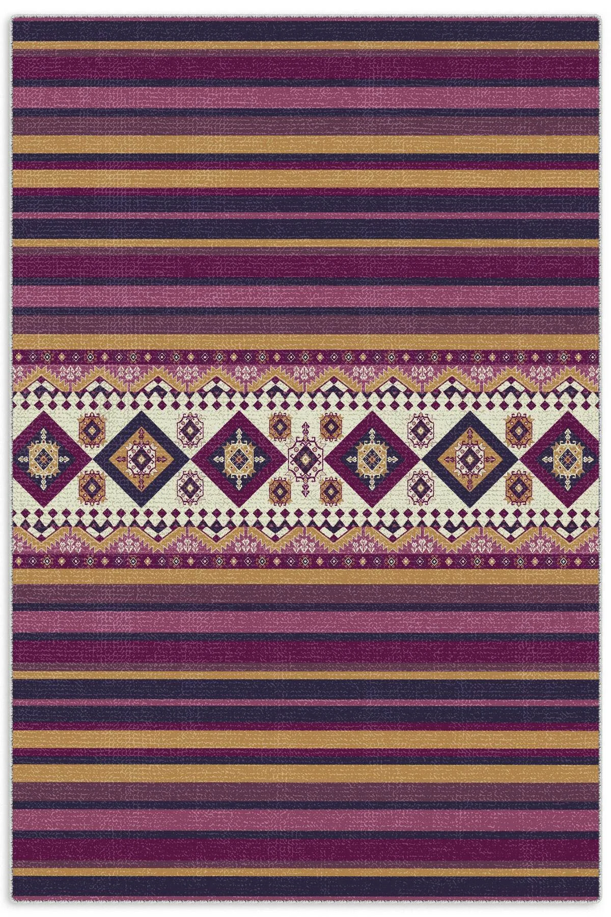 Eskitme Mor Hardal Renkli Şönil Halı Kilim Yolluk Yıkanabilir Kaymaz Saçaklı Eskitme Mor Hardal Renkli Şönil Halı Kilim Yolluk Yıkanabilir Kaymaz Saçaklı