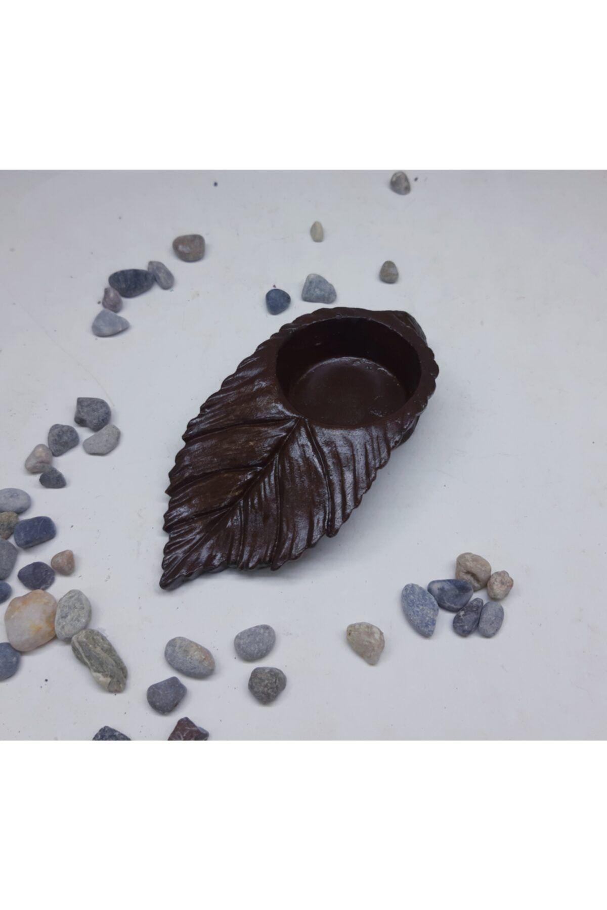 Dodemert Home Eskitme Yaprak Beton Mumluk