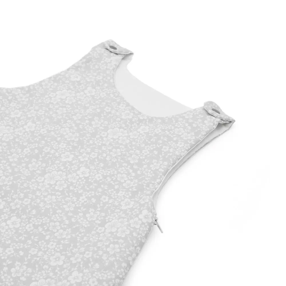 Esma Bebe Uyku Tulumu Minik Çiçekler Gri/0-12 Ay
