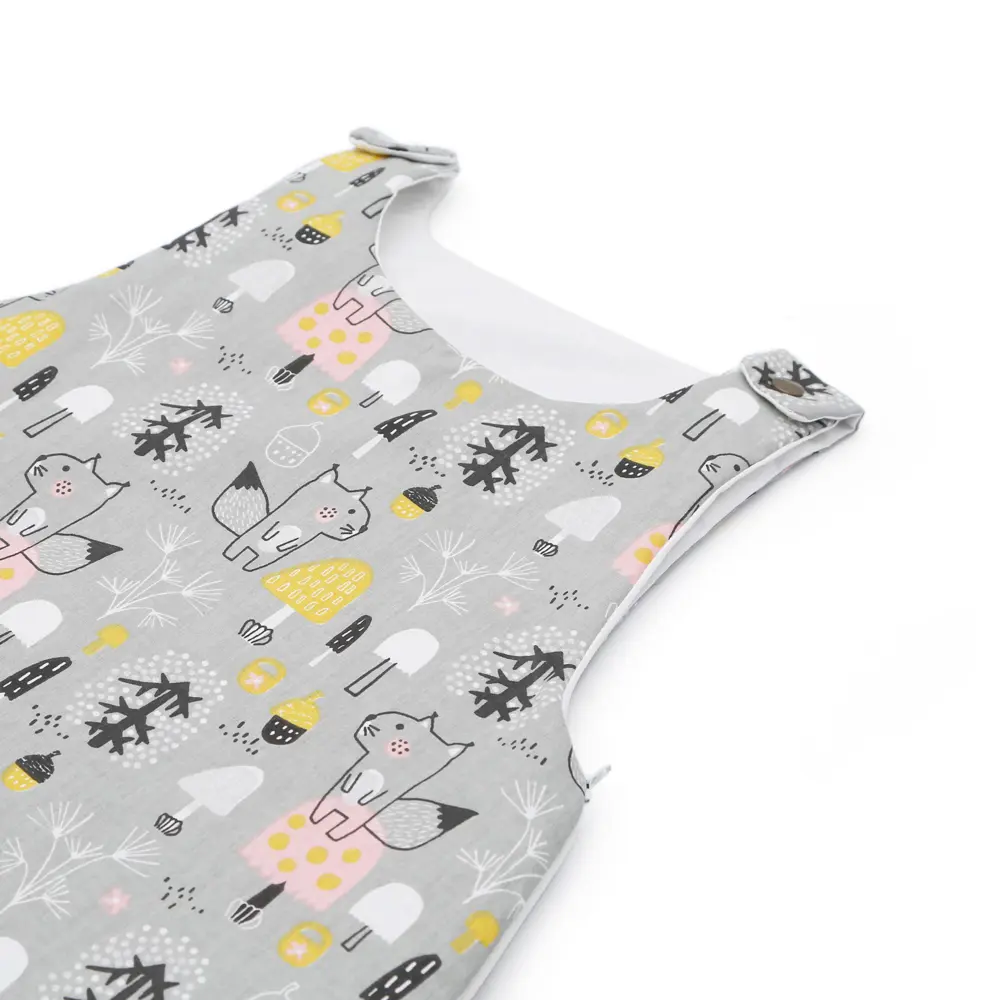 Esma Bebe Uyku Tulumu Minnak Sincap Desenli/0-12 Ay