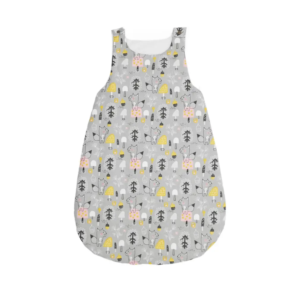 Esma Bebe Uyku Tulumu Minnak Sincap Desenli/0-12 Ay