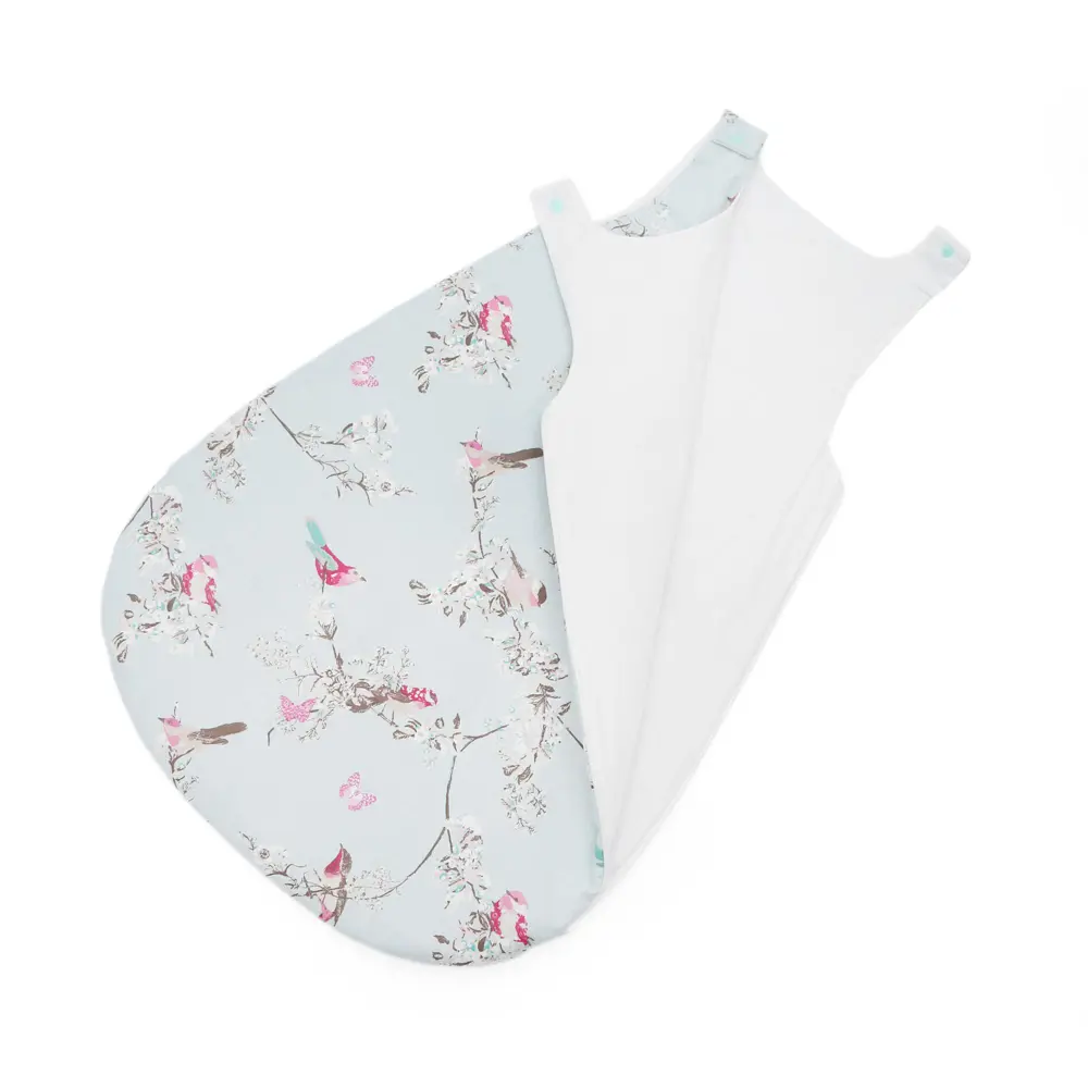 Esma Bebe Uyku Tulumu Vintage Kuşlar Desen/0-12 Ay Esma Bebe Uyku Tulumu Vintage Kuşlar Desen/0-12 Ay