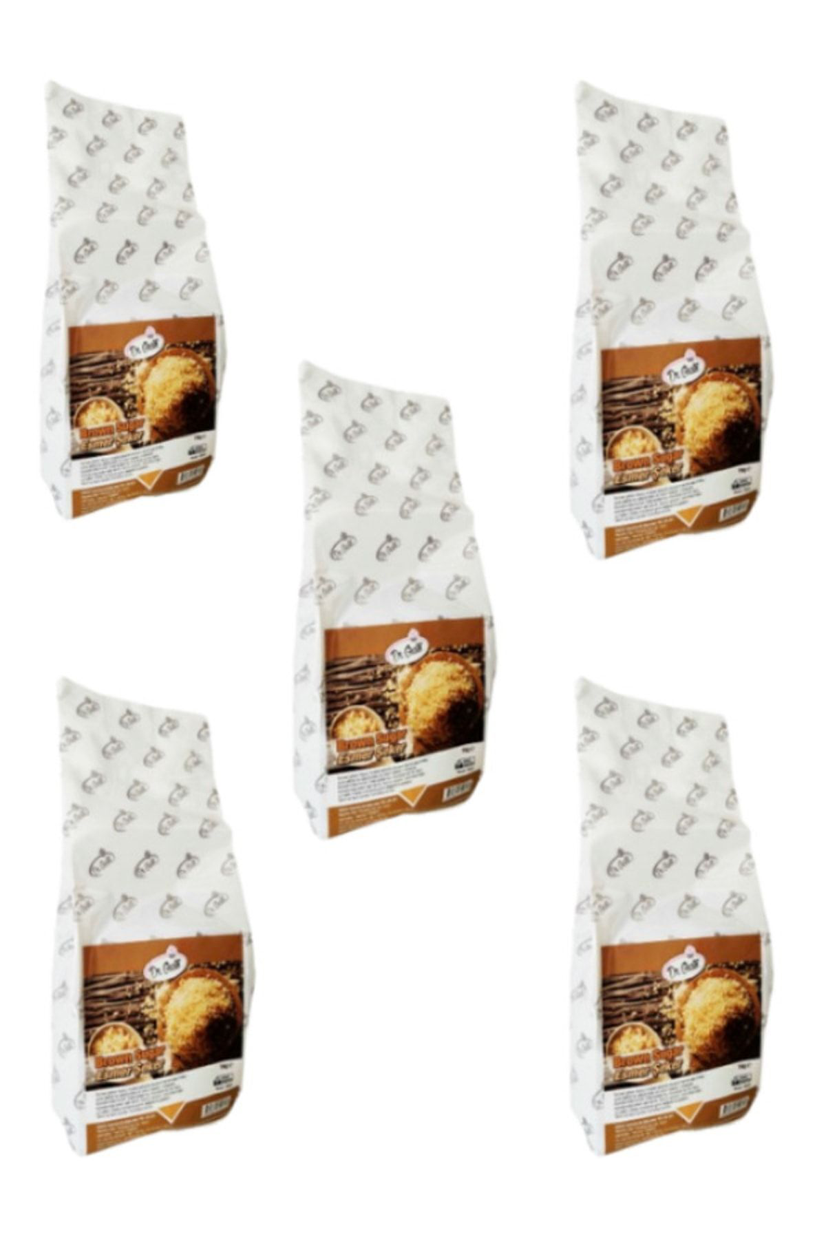 Esmer Kahverengi Şeker 1 kg X 5 Adet