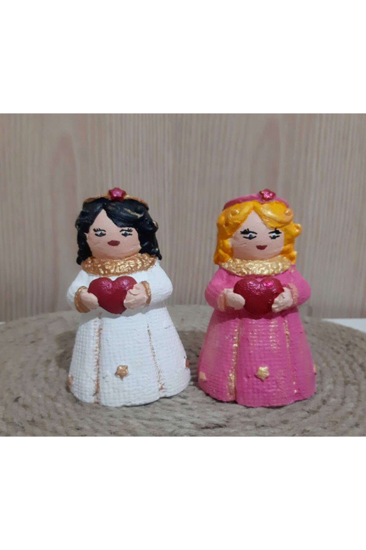 Esmer- Sarı Prenses Kız Dekoratif 2 Li