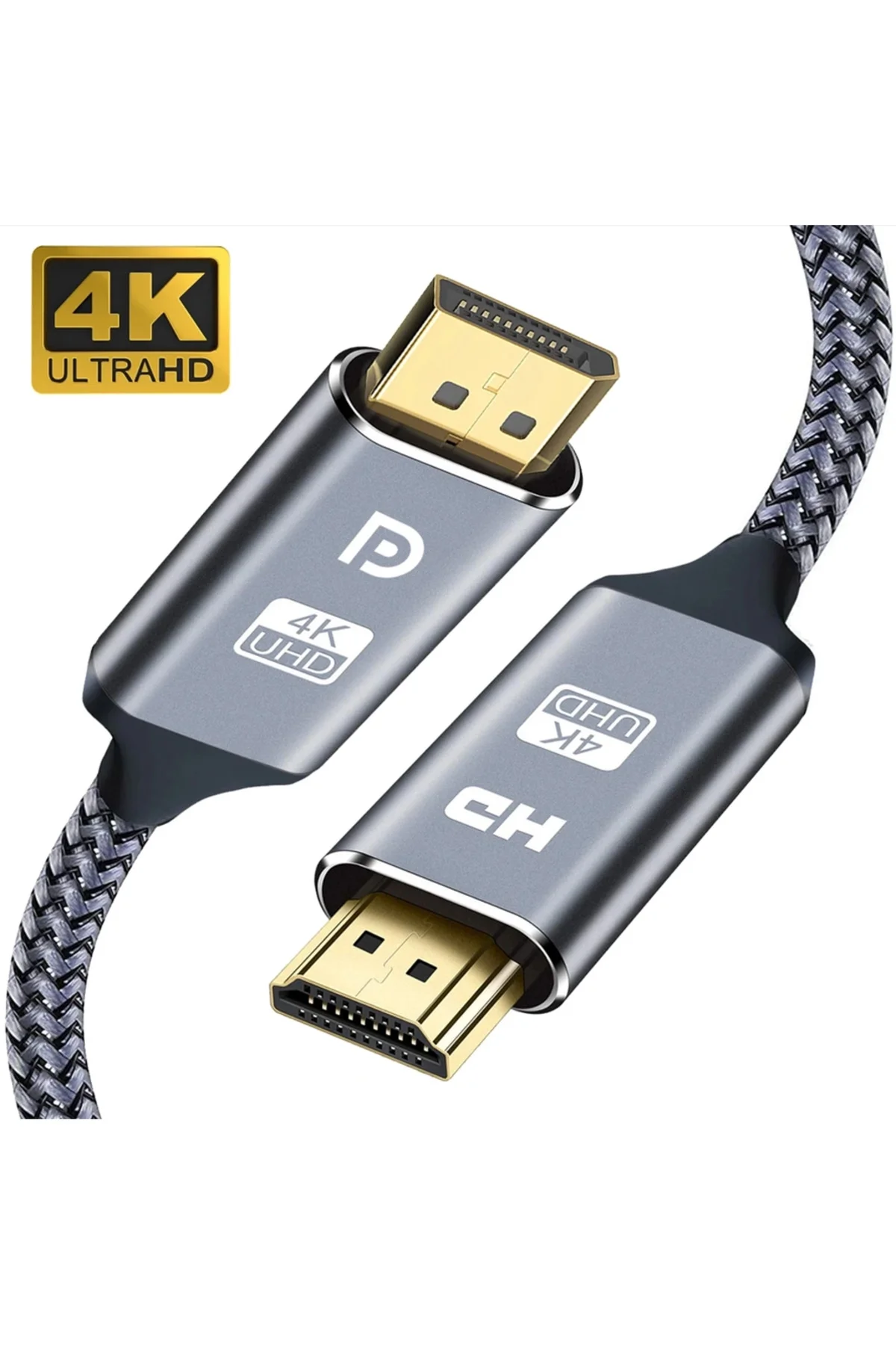 Esnek 4K Dp Hdmi Kablo 1.8 M Uzunluk Esnek 4K Dp Hdmi Kablo 1.8 M Uzunluk