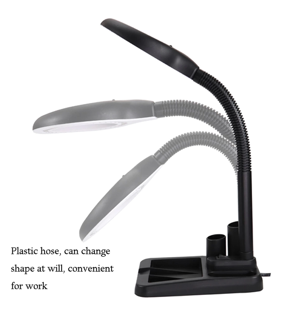 Just Cheap Store Esnek 5X /10X,40 Led İşikli Büyüteç ,Lamba  Büyüteç Okuma, Çalişm